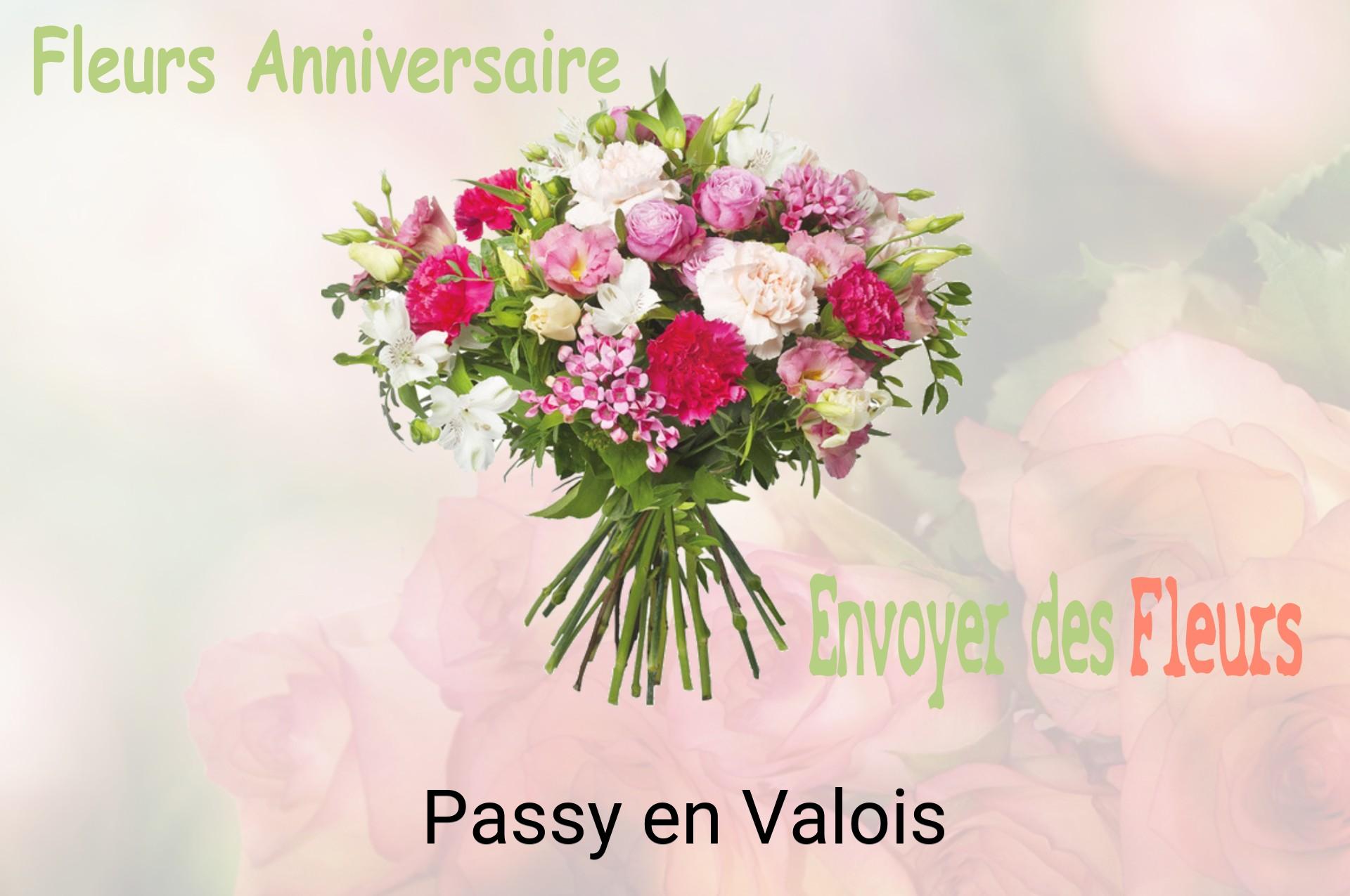 Bouquet de fleurs d’anniversaire livré à Passy-en-Valois